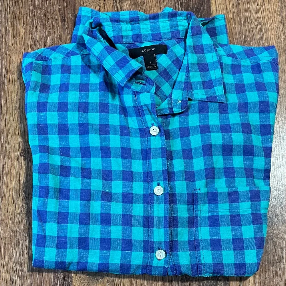 Stylish Women’s Plaid Flannel Shirt Set - Pink, Blue, Green - Picture 2 of 16